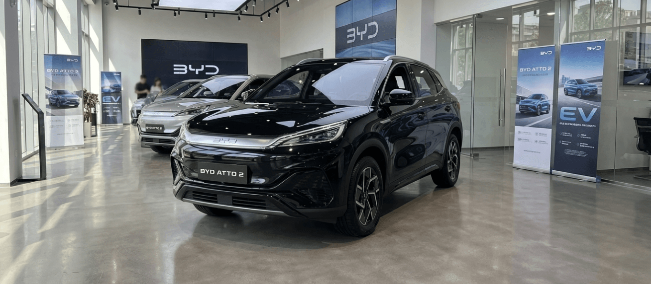 SUV Listrik BYD Atto 2 Siap Meluncur, Tampilannya Futuristik dan Performa Lebih Gahar, Harganya Lebih Murah dari Kompetitor!