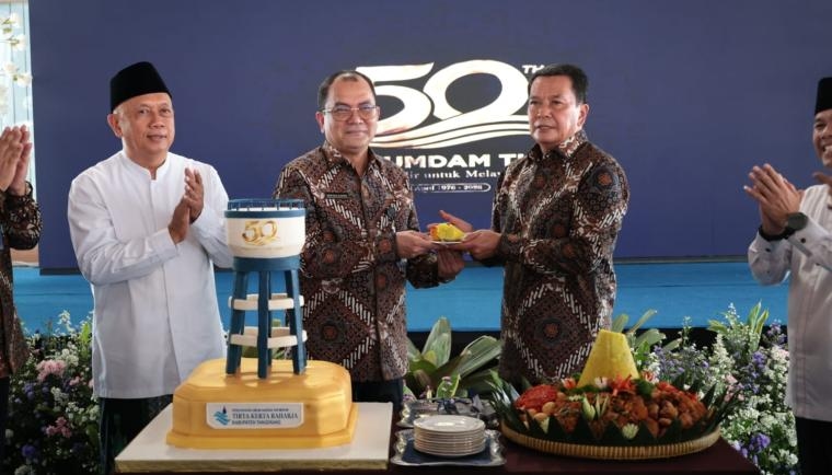 Peringati HUT ke-50 Perumdam TKR: Bupati Tangerang dan Wamen UMKM Tekankan Sinergi Pelayanan & Ekonomi