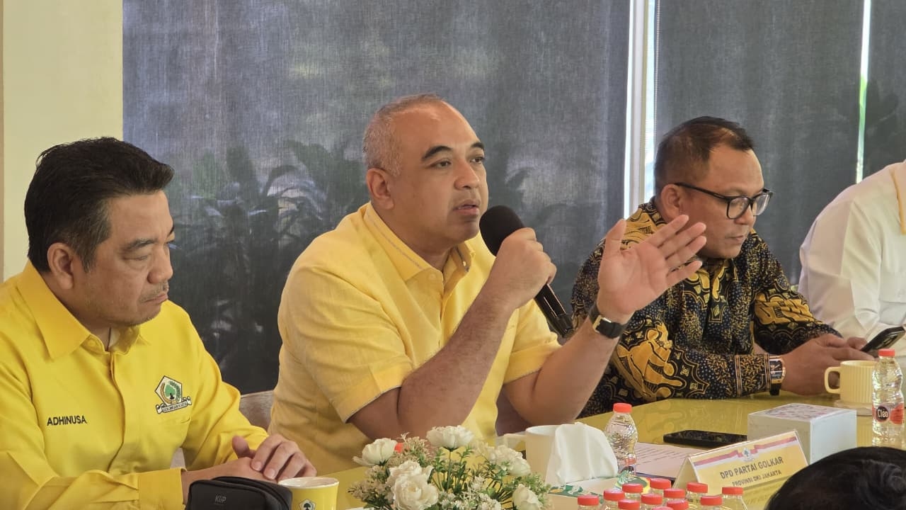DPD Golkar DKI Komitmen Tertibkan Atribut, Ketua Ahmed Zaki: Jaga Estetika Kota dan Cari Cara Kampanye Baru