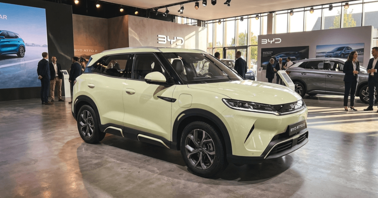 SUV Listrik Lain Kalah Keren, BYD Atto 2 Mengadopsi Desain Dragon Face, Tampil Sangar dan Gagah dengan Velg 17 Inci