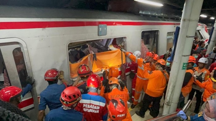 Update Korban Tabrakan KA Argo Bromo vs KRL di Stasiun Bekasi Timur: 7 Tewas, 81 Luka-luka, Berikut Daftar Nama-namanya