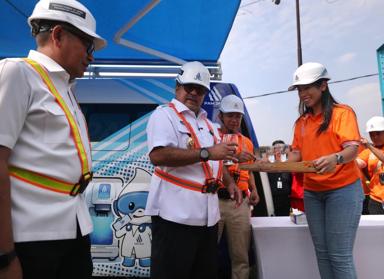 Wagub Rano Karno Resmikan IPA Portabel di Semanan, Targetkan Perpipaan Air Minum 100 Persen pada Tahun 2029