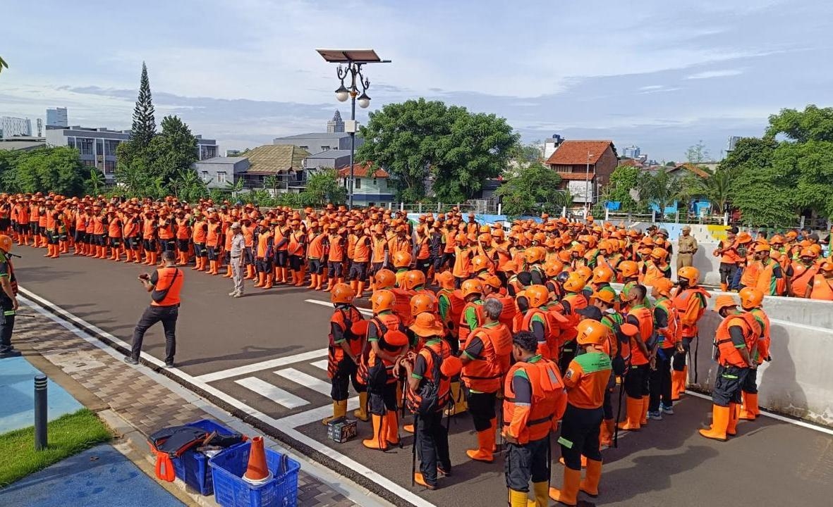 Perayaan May Day 2026 di Monas Hari Ini, DLH DKI Kerahkan 1.400 Petugas Oranye Jaga Kebersihan Jakarta