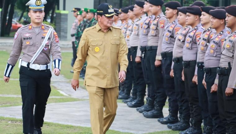 Pimpin Apel Gelar Pasukan May Day 2026, Bupati Tangerang Pastikan Pengamanan Hari Buruh Internasional Optimal dan Humanis