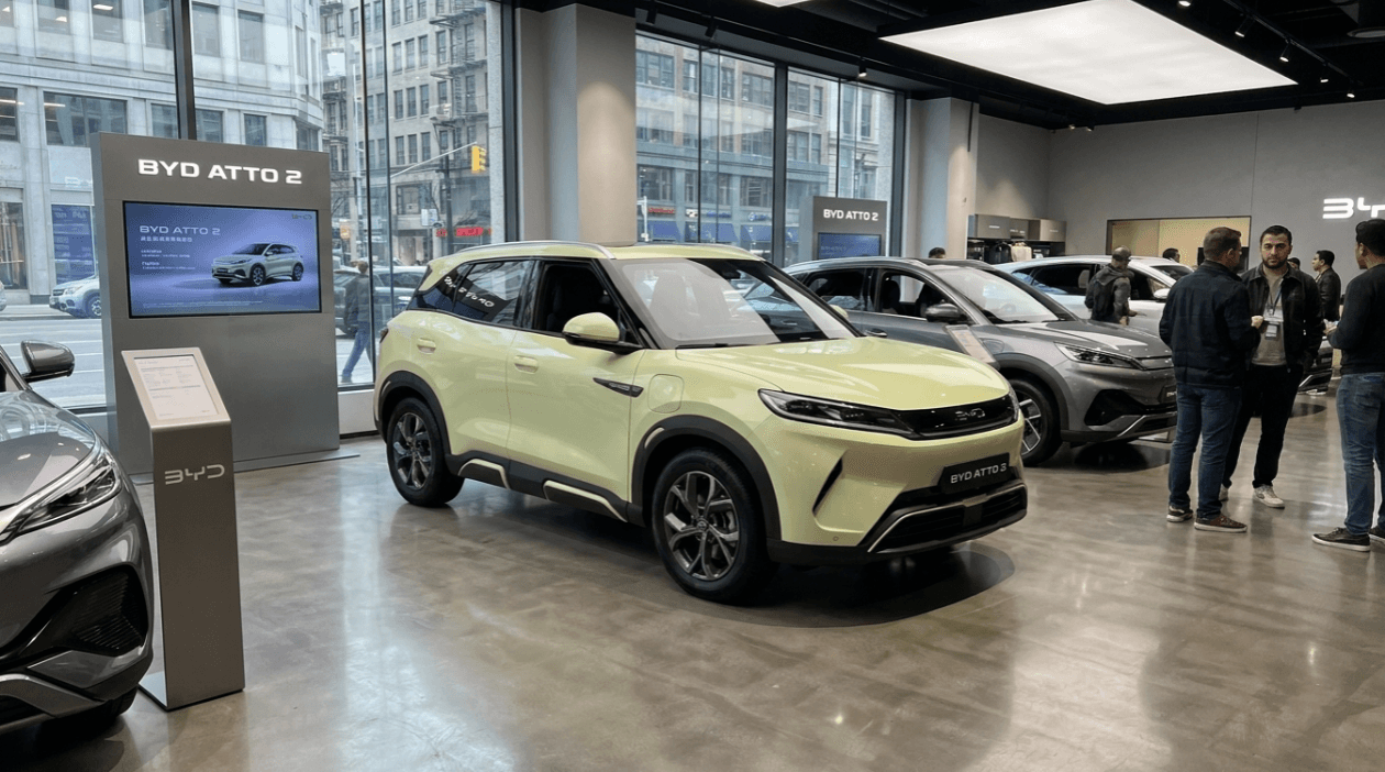 BYD Dirumorkan Segera Rilis Atto 2, SUV Listrik Murah dengan Layar Modern dan Fitur Wireless Charging 50W yang Siap Bersaing di Kelasnya