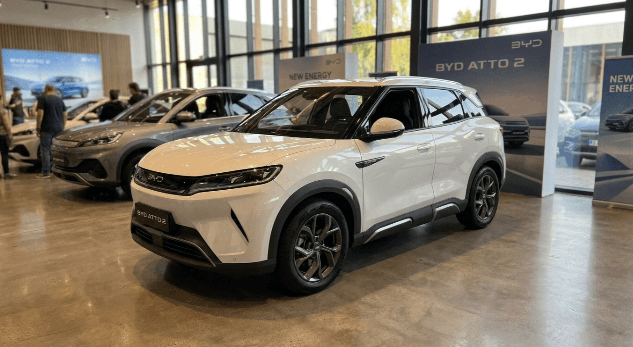 Bocoran Terbaru BYD Atto 2 Ungkap Desain Dragon Face Elegan dan Fitur Canggih, Siap Jadi Penantang Kuat di Segmen SUV Kompak Tahun Ini
