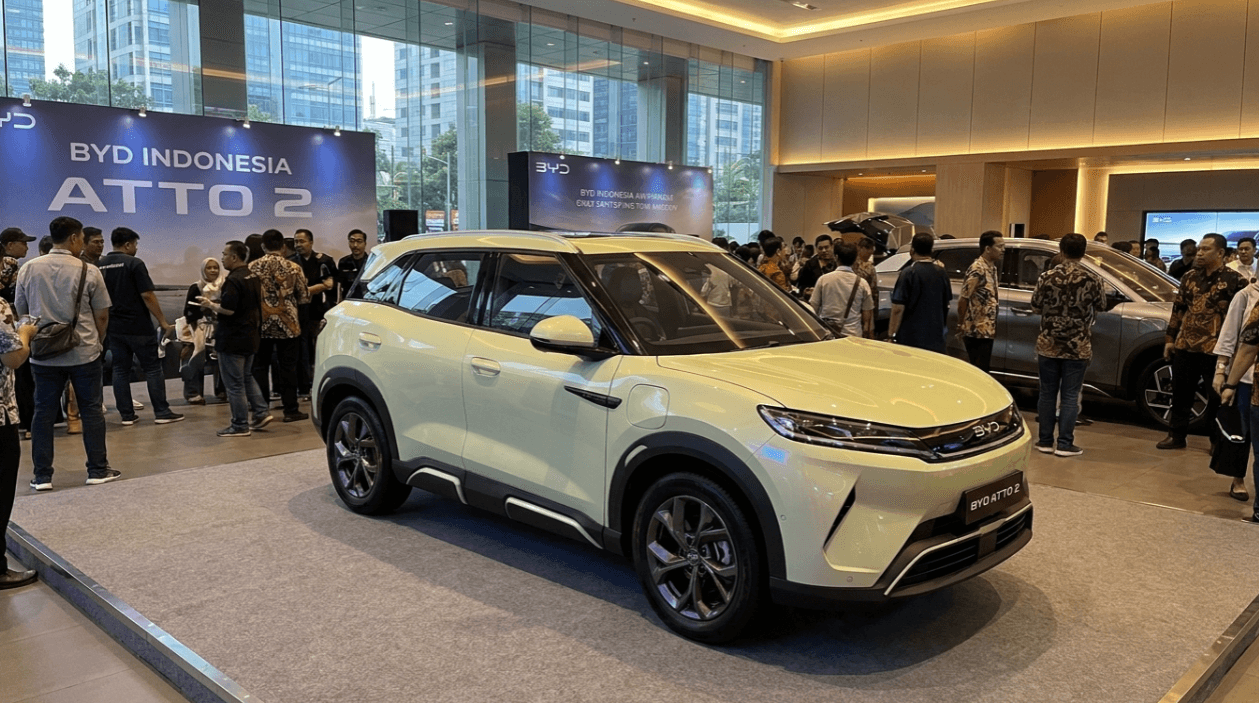 BYD Atto 2 Generasi Baru Bikin SUV Listrik Makin Menggoda, Interior Soft Touch dan Kabin Kini Lebih Mewah dari Kompetitor