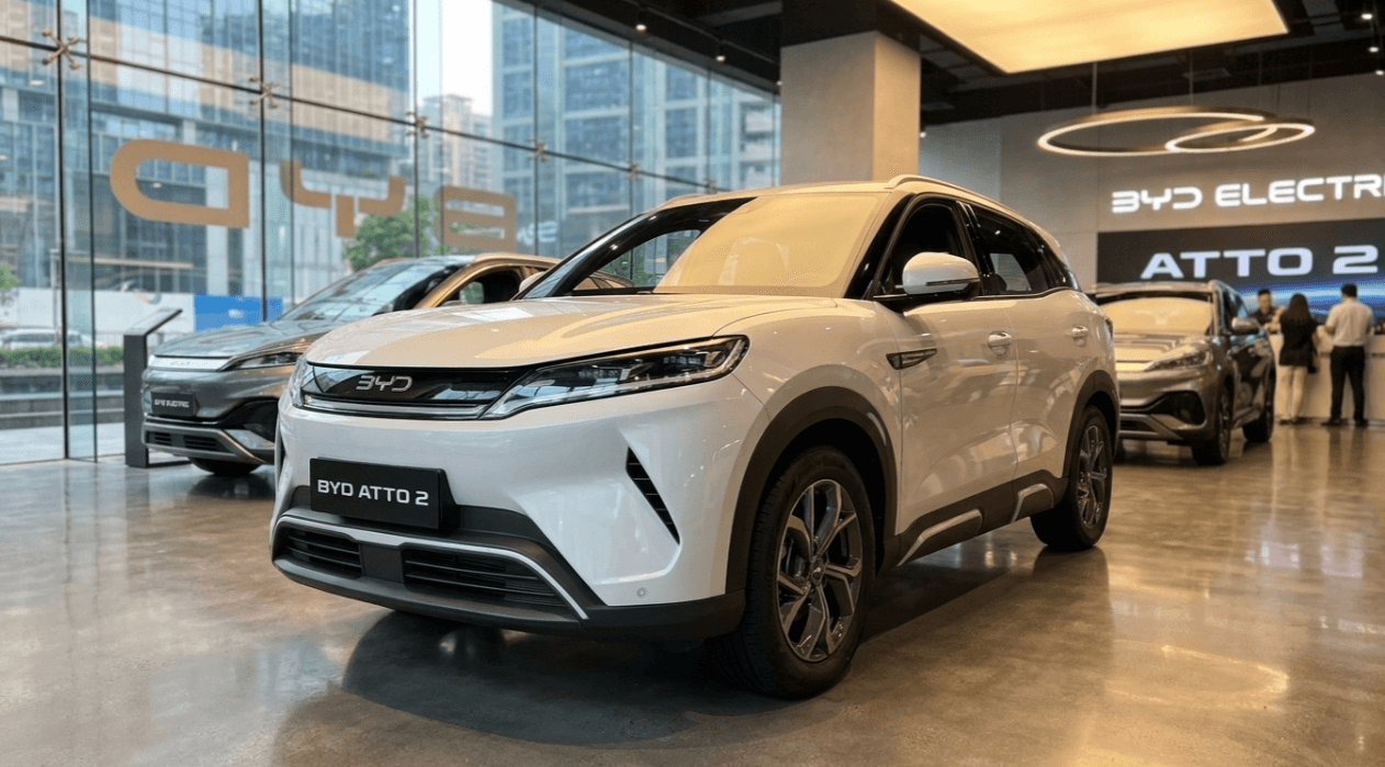 BYD Atto 2 Jadi Ancaman Baru di Kelas SUV Kompak, Tawarkan Akselerasi 7,9 Detik dan Teknologi Blade Battery Paling Aman