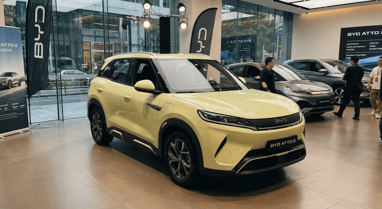 BYD Atto 2 Resmi Menarik Perhatian, Motor Listrik Depan Ini Tawarkan Torsi 290 Nm yang Bertenaga dengan Harga Sangat Kompetitif