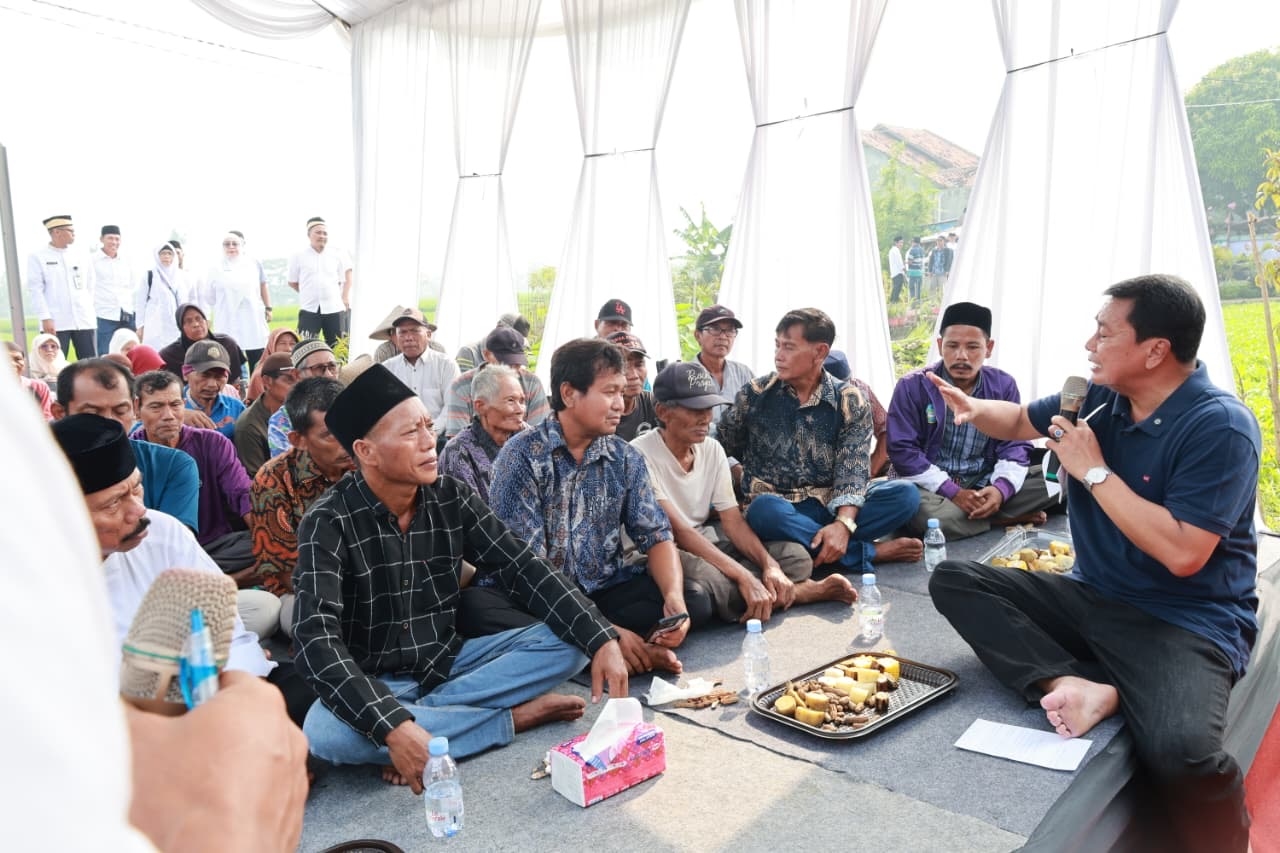 Lewat Program NGEMAS, Bupati Tangerang Komitmen Majukan Kesejahteraan Petani dan Perkuat Ketahanan Pangan