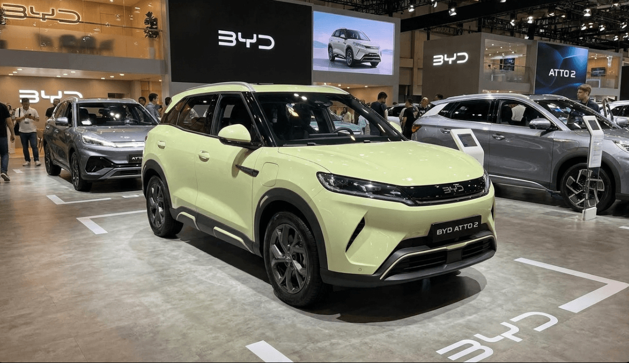 BYD Atto 2 Hadirkan Aksen Unik Stitching Hijau Menyala dan Jok Pocong, SUV Premium Ini Langsung Jadi Incaran Pecinta Otomotif Modern