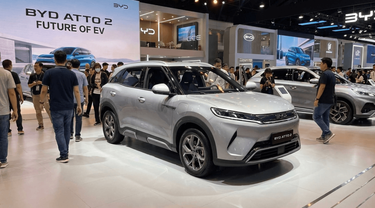 BYD Atto 2 Segera Masuk Indonesia, SUV Listrik Kompak dengan Jarak 410 KM dan Harga Terjangkau di Rp200 Jutaan