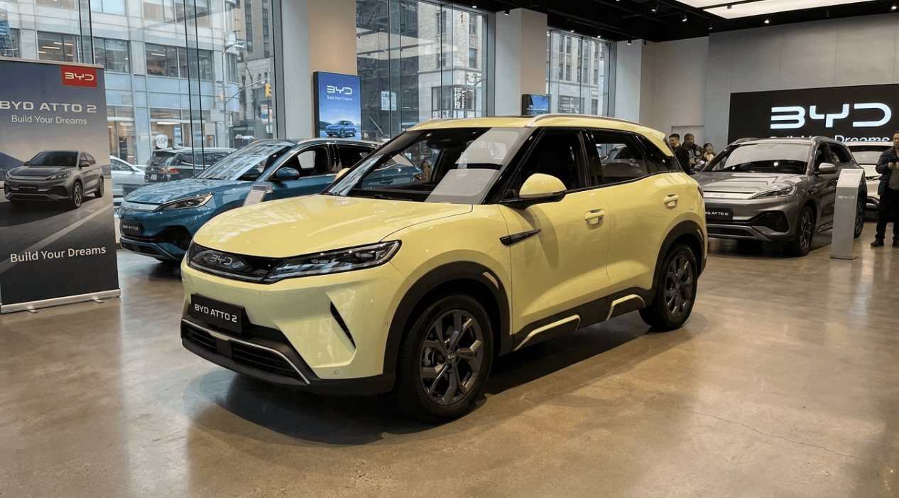 BYD Kembali Mengejutkan Pasar Mobil Listrik Murah Lewat Atto 2 yang Punya Baterai Awet dan Desain Modern Kekinian