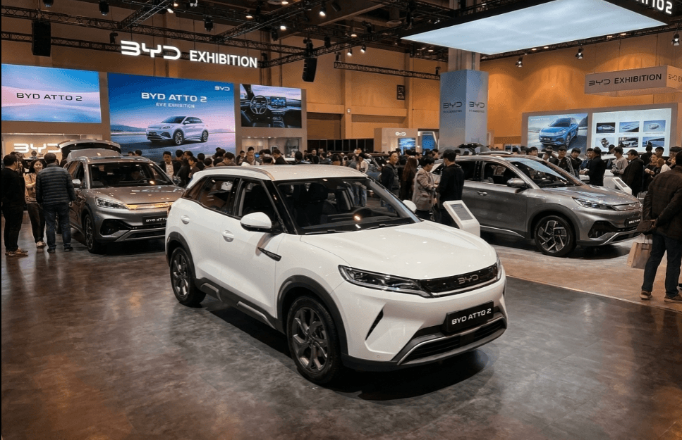 Harga BYD Atto 2 Resmi Dibuka Mulai Rp200 Jutaan, Mobil Listrik Bergaya Tangguh Ini Langsung Curi Perhatian Pecinta SUV Modern