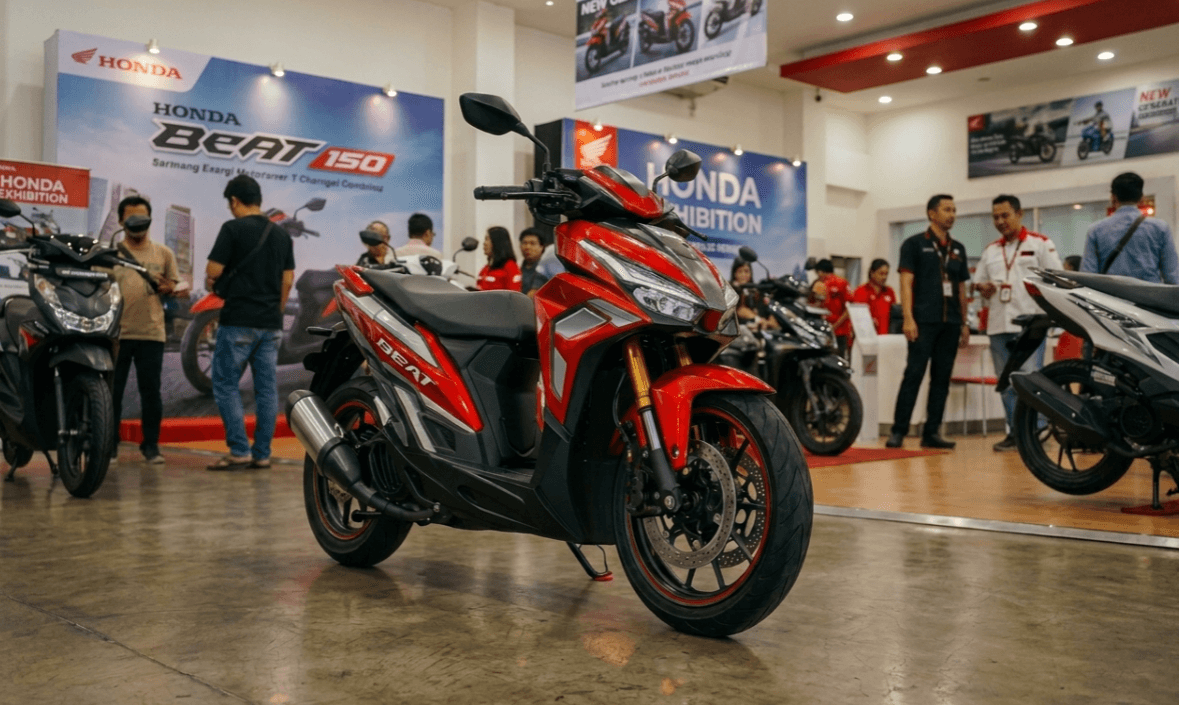 Bikin Kompetitor Pensiun Dini! Honda BeAT 150: Desain Futuristik, Mesin 150cc Super Irit, dan Gaya Sporty Total
