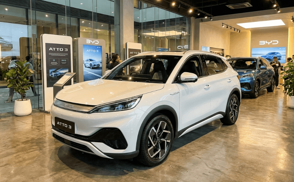 BYD ATTO 3 Siap Menggebrak Pasar Otomotif Indonesia: Gaya Futuristik, Teknologi Baterai Lolos Uji Ekstrem, dan Interior Mewah Berkelas