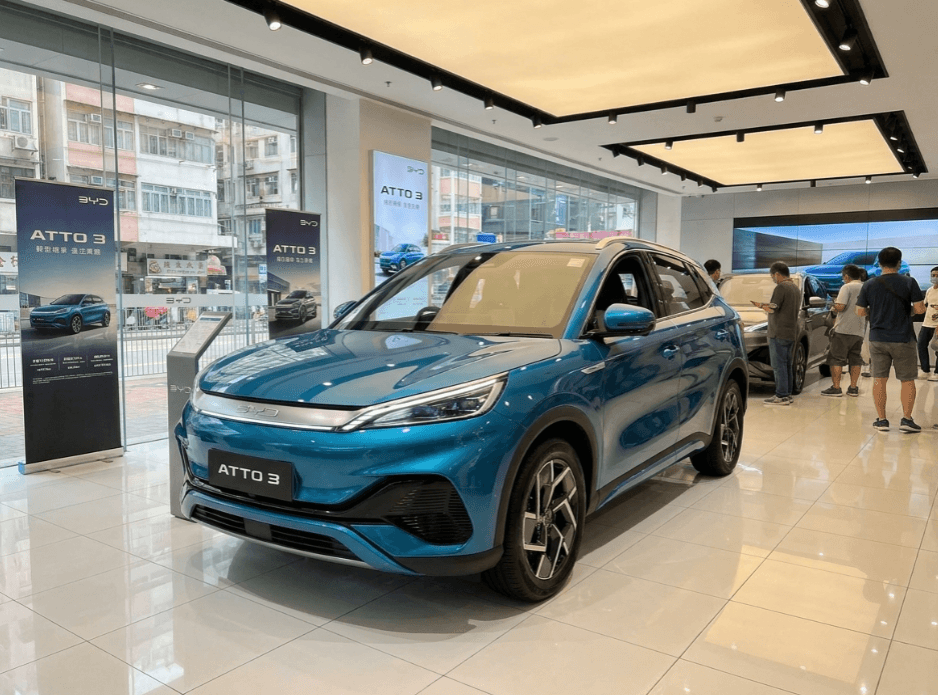 Sosok BYD ATTO 3 Diprediksi Laris Manis di Pasar Indonesia: Desain Premium, Velg 18 Inci Sporty, dan Lampu LED Bulu Sayap Naga yang Menawan