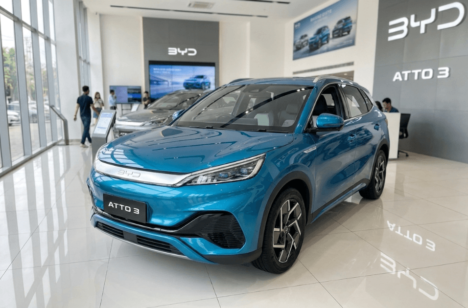 BYD Atto 3 Meluncur dengan Desain Modern dan Baterai Tangguh Ultra Aman, SUV Listrik Cerdas yang Mulai Diburu Konsumen Asia