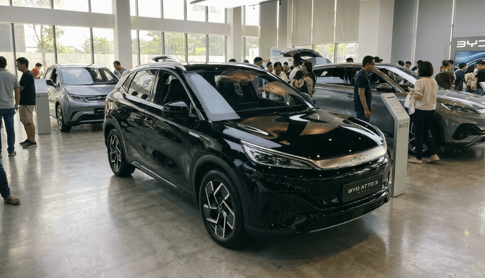 BYD Atto 3 Datang Membawa Jarak Tempuh 480 Km dan Proteksi 7 Airbag dengan Harga Murah, Pasar Mobil Listrik Indonesia Makin Memanas Tahun Ini