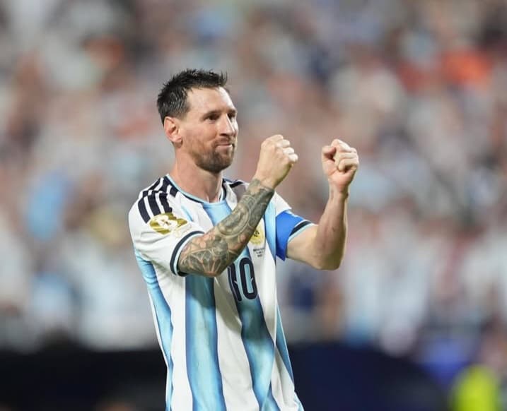 Cetak Hat-trick Kontra Aljazair, Lionel Messi Samai Rekor Gol Miroslav Klose di Piala Dunia