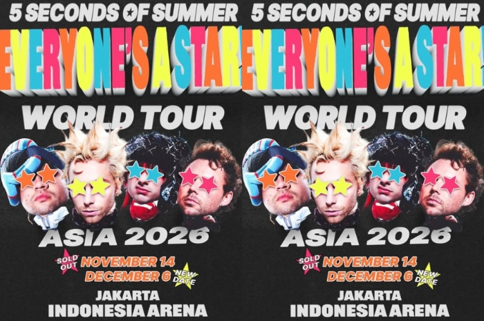 Antusiasme Meledak, 5SOS Tambah Satu Malam Konser di Indonesia di Bulan Desember