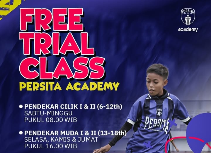 Free Class Persita Academy Masih Dibuka, Bang Zaki Tegaskan Komitmen Klub
