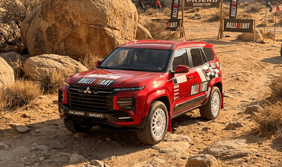 Kebangkitan Histori Reli Dakar Makin Nyata, Mitsubishi Pajero Ralliart Diprediksi Mengusung Tampang Garang dan Mesin Twin-Turbo Kuat