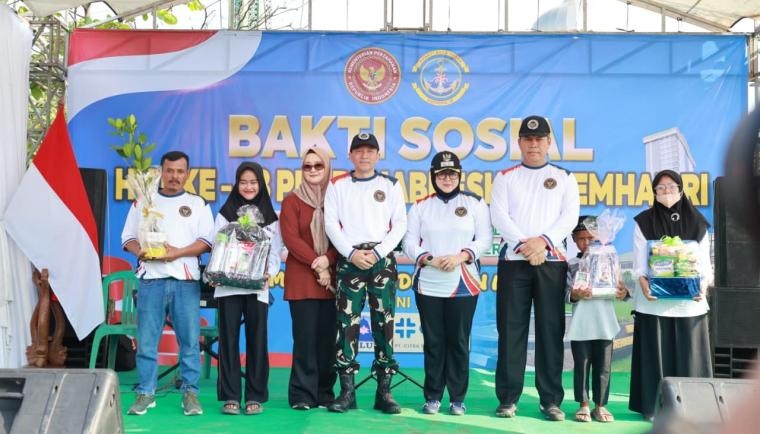 Wabup Tangerang Hadiri Perayaan HUT Ke-58 Pusrehab Kemhan RI, Gelar Baksos Kesehatan hingga Tanam Mangrove di Teluknaga