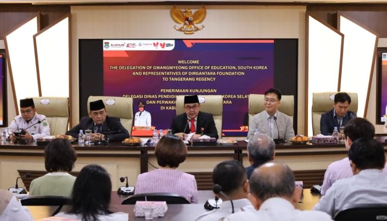 Keren! Pemkab Tangerang Jalin Kolaborasi Internasional dengan Kota Gwangmyeong Korea Selatan, Tingkatkan Kualitas Pendidikan