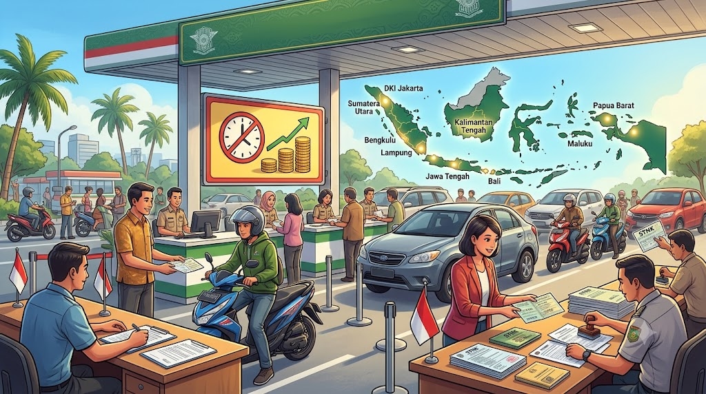 Dari DKI Jakarta hingga Papua, Ini Daftar 10 Provinsi Gelar Pemutihan Pajak Kendaraan pada Juli 2026