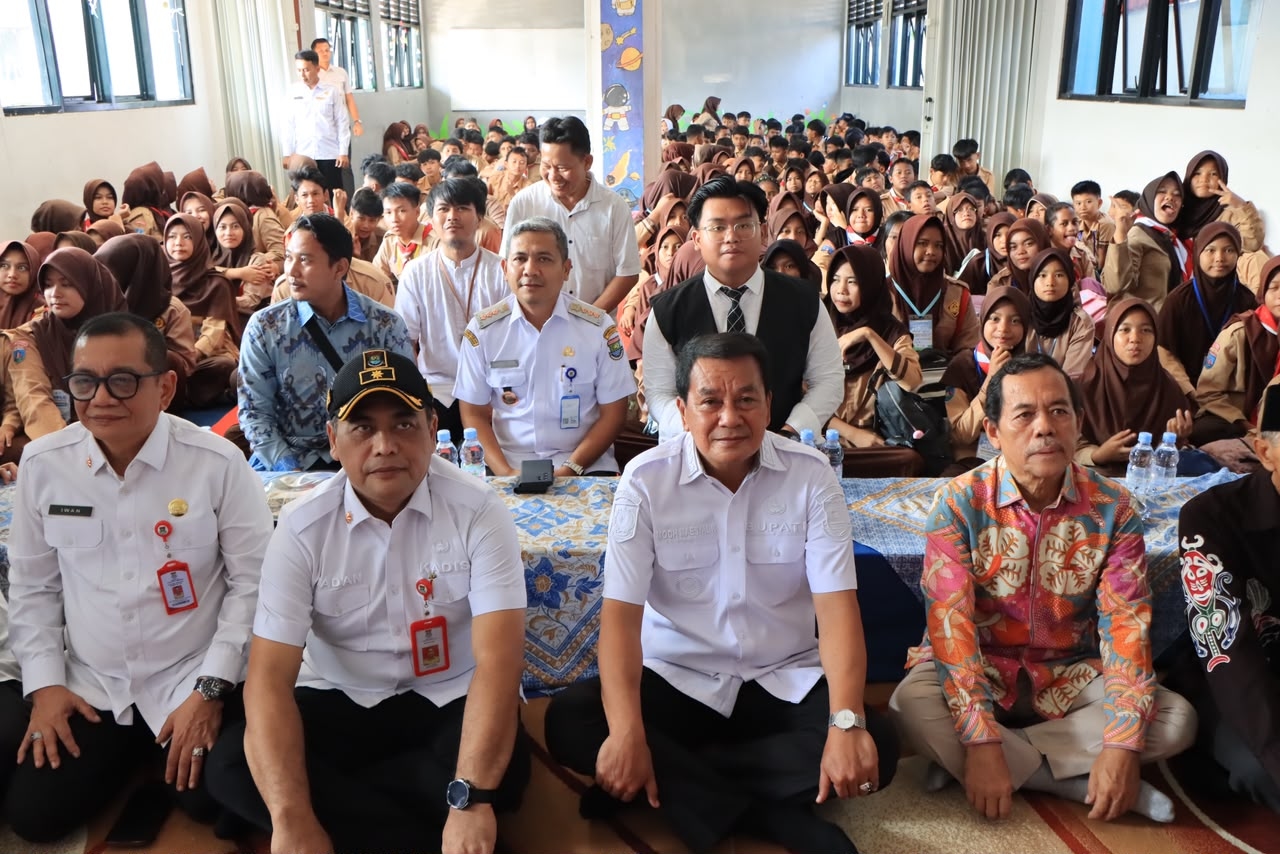 Bupati Tangerang Monitoring Pelaksanaan MPLS di SMP-SMK Satya Muda Gemilang Tigaraksa, Ini Pesan yang Disampaikan