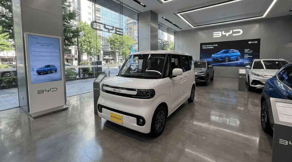 Rekomendasi Mobil Listrik Ringkas Terbaru 2026, BYD Racco Hadirkan Varian Premium dengan Interior Hitam-Putih Mewah yang Bikin Penasaran