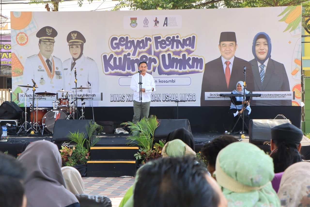Gerakkan Ekonomi Lokal, Gebyar Festival Kuliner UMKM 2026 di Kosambi Sukses Sedot Antusiasme Warga