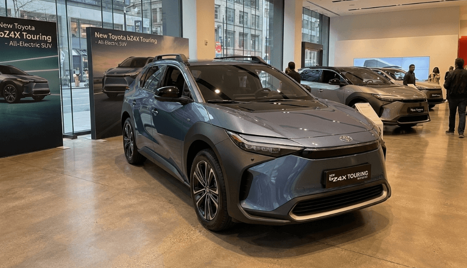Toyota bZ4X Harga Rp 889 Juta Tawarkan Sensasi Premium, Interior Berlayar Sentuh 14 Inci dan Trim Serat Kayu Hitam Siap Memikat Konsumen