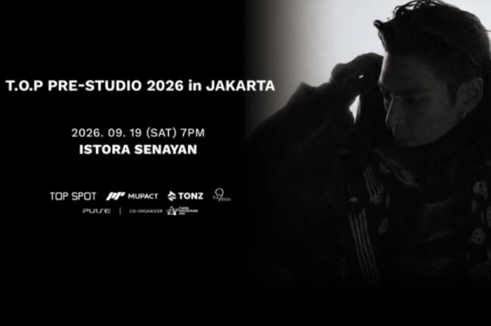 Jangan Sampai Kehabisan! Ini Jadwal Penjualan Tiket Konser T.O.P PRE-STUDIO 2026 Jakarta