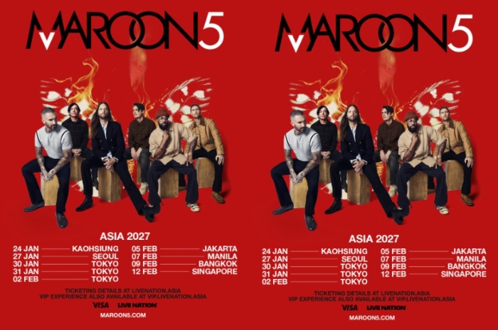 Akhirnya Kembali! Maroon 5 Umumkan Konser di Jakarta, Tapi Ada Detail yang Masih Dirahasiakan