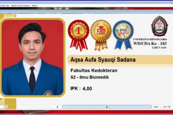 Usia 22 Sudah Lulus S2 dengan IPK 4,00, Aqsa Justru Tak Ingin Berhenti di Gelar