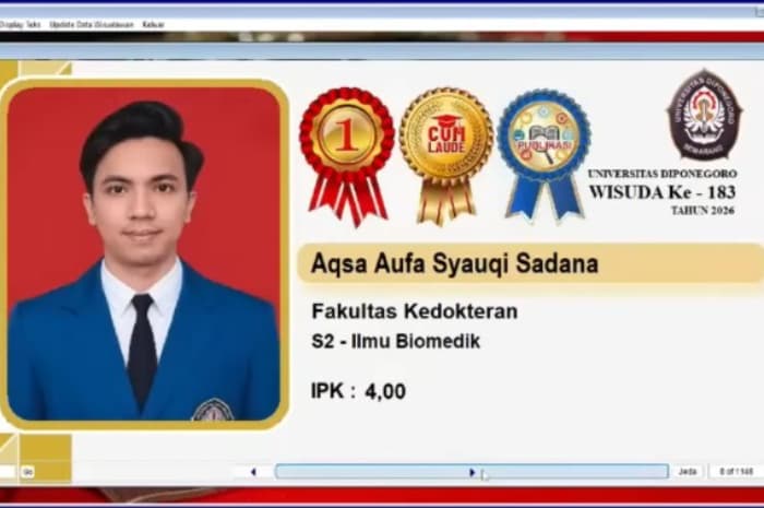 Usia 22 Sudah Lulus S2 dengan IPK 4,00, Aqsa Justru Tak Ingin Berhenti di Gelar