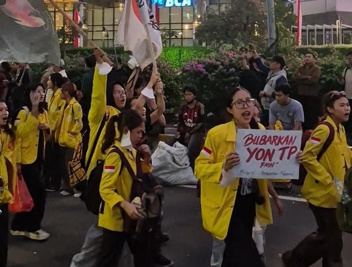 Massa Demo Telah Bubar, BEM UI Pastikan Aksi Berlanjut jika Pemerintah Tak Berbenah
