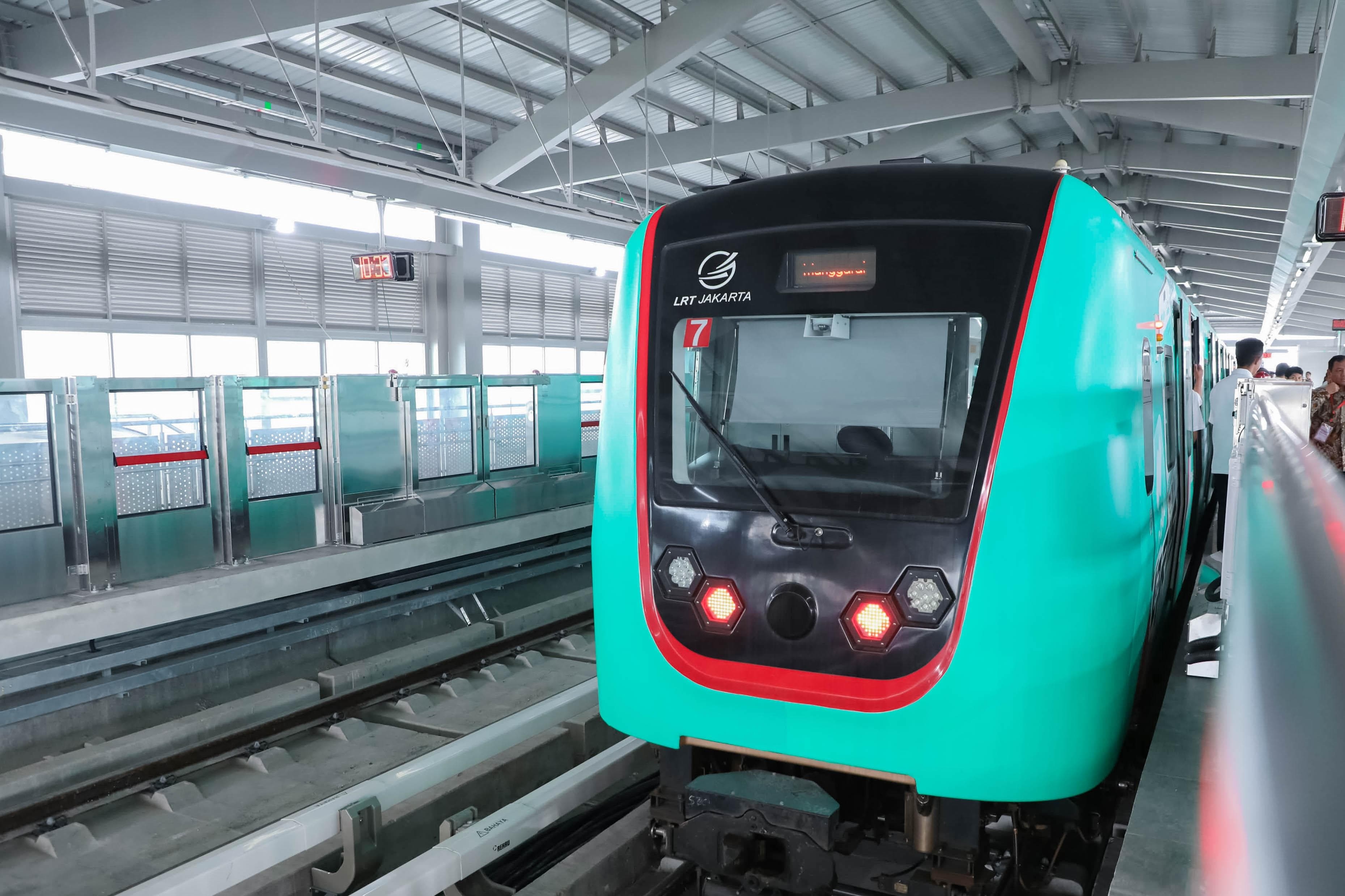 LRT Velodrome-Manggarai Siap Diresmikan Prabowo, Tarif Flat Sebesar Rp5.000 hingga Oktober