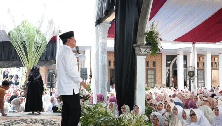 Bupati Tangerang Hadiri Maulid Nabi di Ponpes Al Hijaiyyah Sindang Jaya, Ingatkan Warga Dampak Musim Kemarau