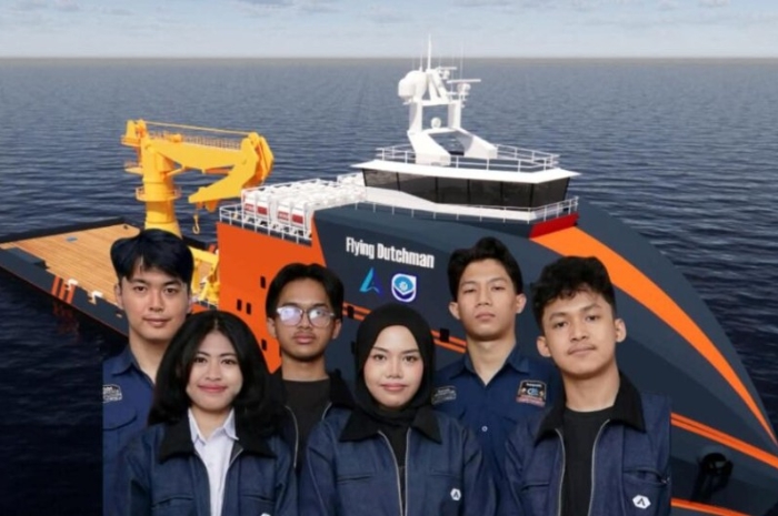 Bukan Sekadar Menang Lomba, Mahasiswa ITS Rancang Kapal Hidrogen untuk Operasi di Laut Natuna