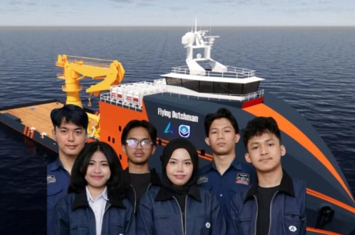 Bukan Sekadar Menang Lomba, Mahasiswa ITS Rancang Kapal Hidrogen untuk Operasi di Laut Natuna