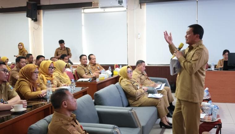 Pimpin Rapat Evaluasi Dinkes, Bupati dan Wabup Tangerang Perkuat Program Prioritas Kesehatan dari Penanganan Stunting hingga HIV
