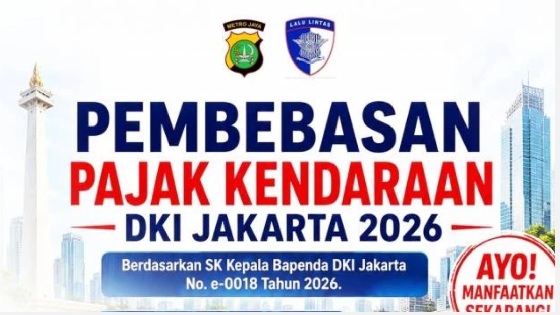 Sisa 5 Hari Lagi! Pemutihan Pajak Kendaraan di DKI Jakarta Segera Berakhir, Cek Syarat dan Cara Bayar Lewat HP