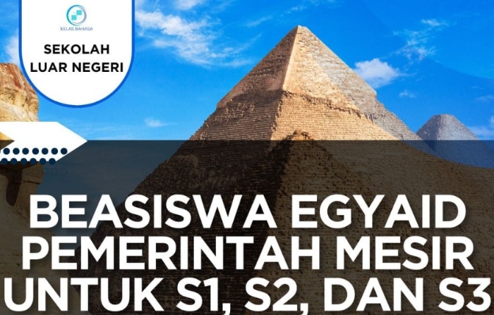 Kuliah Gratis di Mesir, Beasiswa EGYAID 2026 Ternyata Bisa untuk S1 hingga S3
