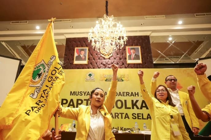 Farah Savira Terpilih Secara Aklamasi Pimpin Partai Golkar Jakarta Selatan Periode 2025-2030