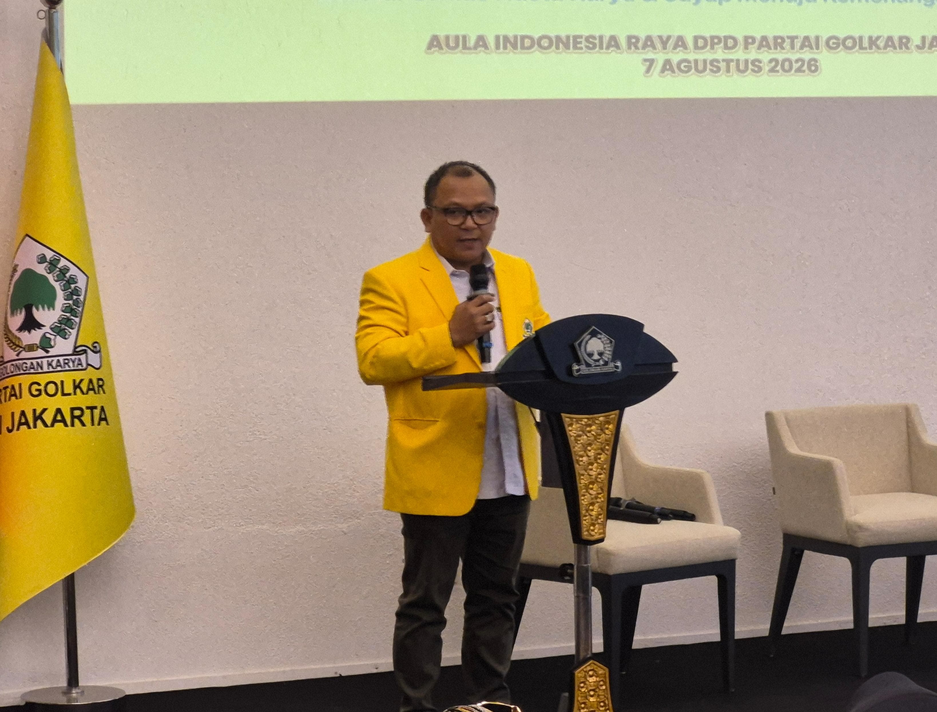 Soroti Kampanye Caleg Golkar DKI Jelang Pemilu 2029, Basri Baco: Harus Aktif Turun Langsung
