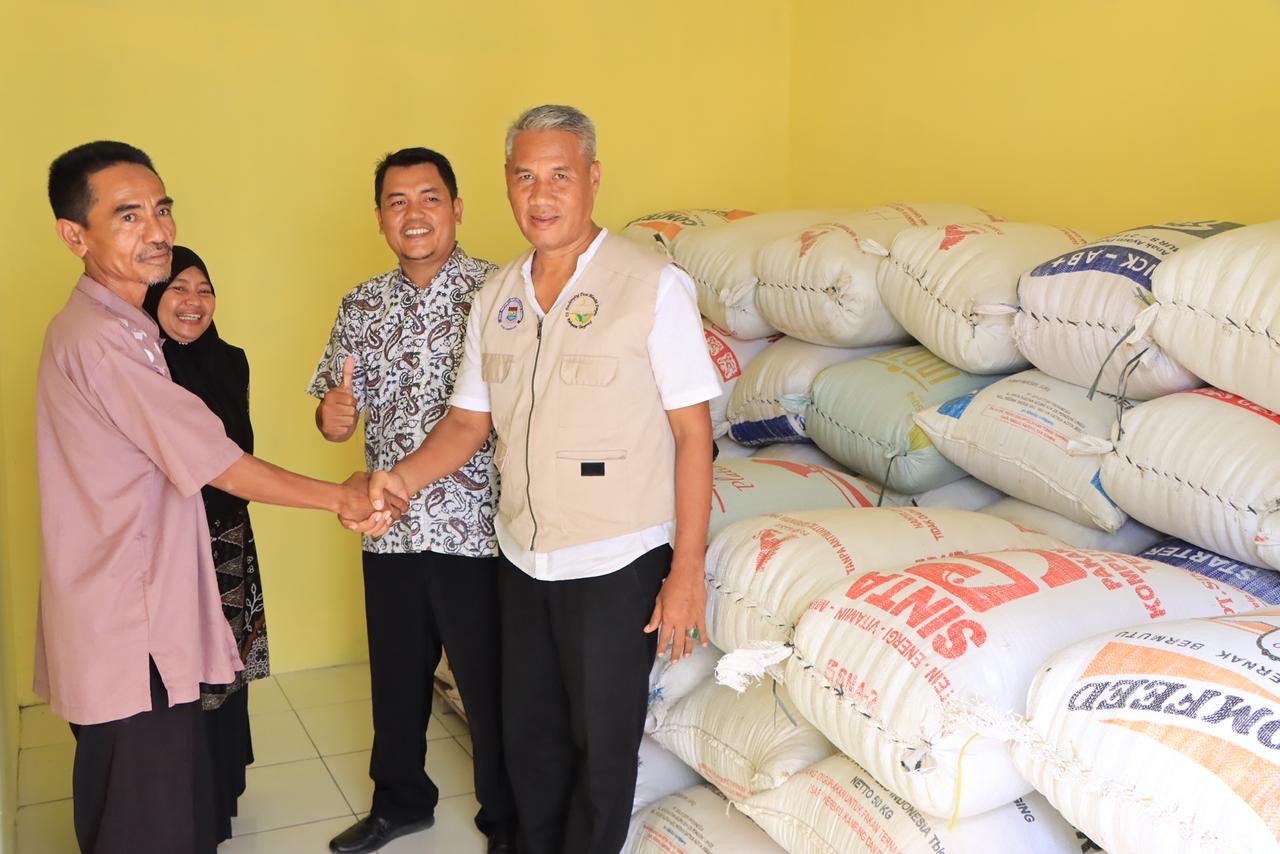 Patut Dicontoh! Pemkab Tangerang Bangun Lumbung Pangan di Desa Gandaria, Penyimpanan Cadangan Hasil Panen Warga