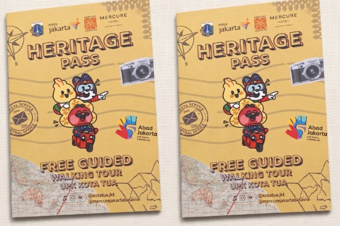 Cuma Dicetak 1.000, Batavia Heritage Passport Ajak Wisatawan Jelajah Kota Tua